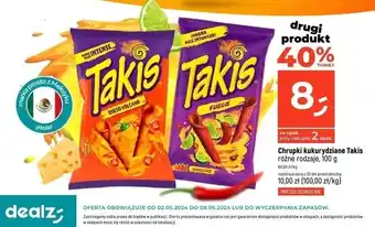 Dealz Chrupki queso volcano Takis oferta