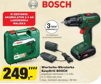 Bricomarche Wiertarko-wkrętarka Bosch oferta