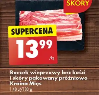 Biedronka Boczek bez kości Kraina Mięs oferta