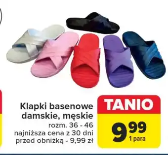 Carrefour Klapki basenowe oferta