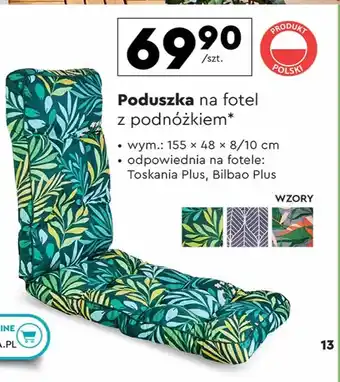 Biedronka Poduszka na fotel oferta