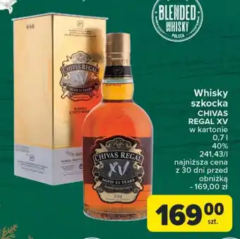 Carrefour Whisky Chivas Regal oferta