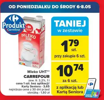 Carrefour Mleko Carrefour oferta