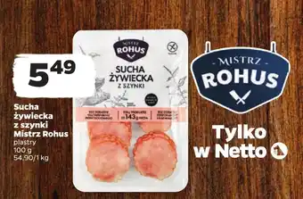 Netto Kiełbasa Mistrz Rohus oferta