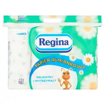 Carrefour Regina Papier Rumiankowy 12 rolek oferta