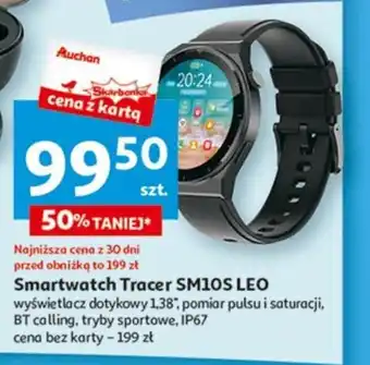 Auchan Smartwatch Tracer SM10S LEO oferta