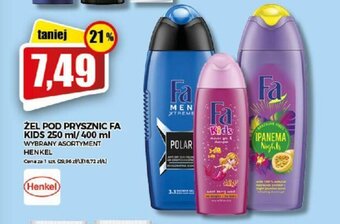 Topaz Żel pod prysznic Fa 250-400ml oferta