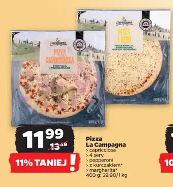 Netto Pizza 4 sery La campagna oferta