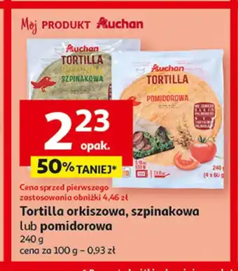 Auchan Tortilla Auchan oferta