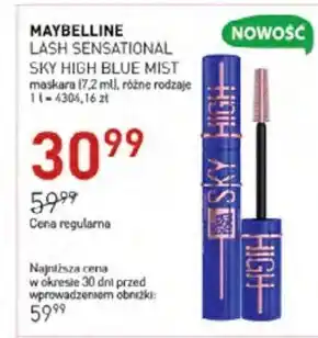 Jawa Drogerie Maskara Maybelline oferta
