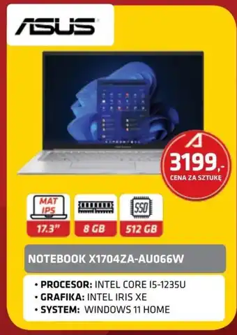 Alsen Notebook ASUS oferta