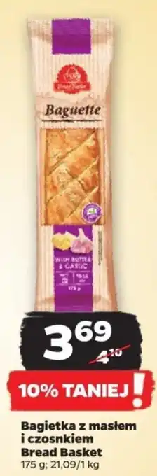 Netto Bagietka z masłem i czosnkiem Bread Basket 175 g oferta