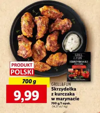 Lidl Skrzydełka z kurczaka w marynacie 700 g/1 opak. oferta