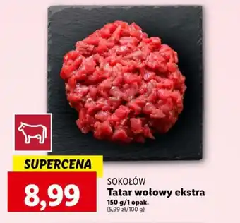 Lidl Tatar wołowy ekstra 150 g/1 opak. oferta