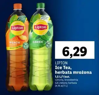 Lidl Ice Tea, herbata mrożona 1,5 L/1 but. oferta