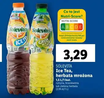 Lidl Ice Tea, herbata mrożona 1,5 L/1 but. oferta