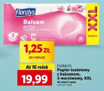 Lidl Papier toaletowy z balsamem, 3-warstwowy, XXL oferta