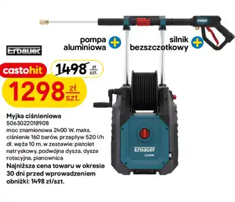 Castorama Myjka ciśnieniowa Erbauer oferta