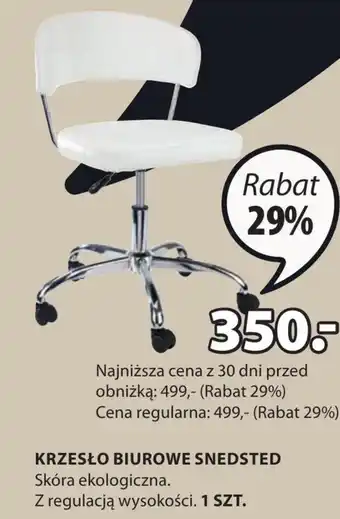 JYSK Krzesło biurowe oferta