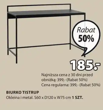 JYSK Biurko S! oferta