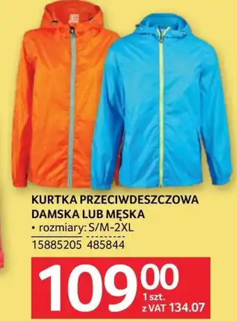 Selgros Kurtka przeciwdeszczowa oferta