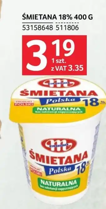 Selgros Śmietana Mlekovita oferta