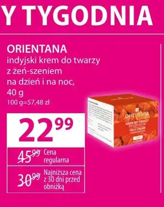 Hebe Krem do twarzy Orientana oferta