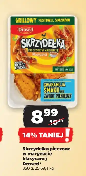 Netto Skrzydełka pieczone w marynacie klasycznej Drosed oferta