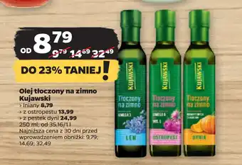 Netto Olej tłoczony na zimno Kujawski oferta