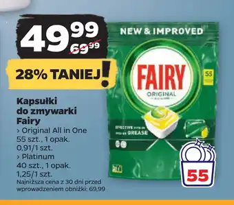 Netto Kapsułki do zmywarki Fairy oferta