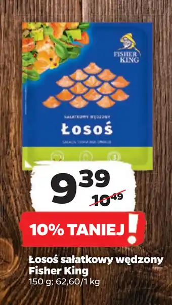 Netto Łosoś sałatkowy wędzony Fisher King oferta