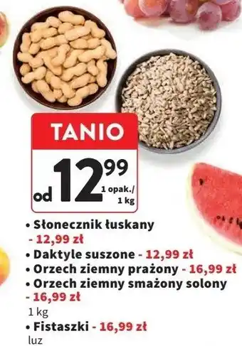 Intermarche Orzechy ziemne prażone oferta