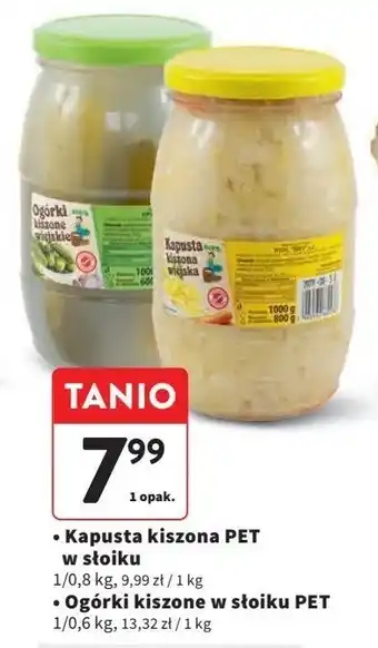 Intermarche Kapusta kiszona wiejska oferta