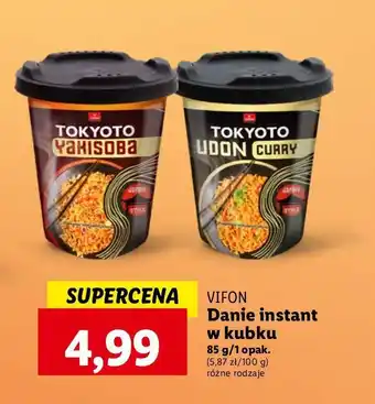 Lidl Danie udon curry Vifon oferta