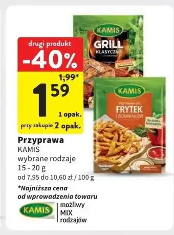 Intermarche Przyprawa do frytek i ziemniaków Kamis oferta