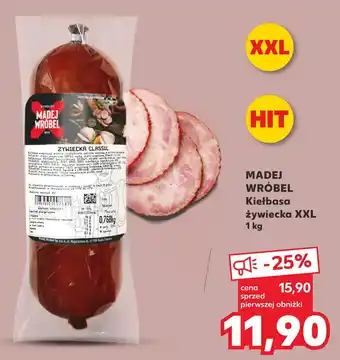 Kaufland Kiełbasa Madej Wróbel oferta