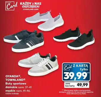 Kaufland Buty sportowe Oyanda, Townland oferta