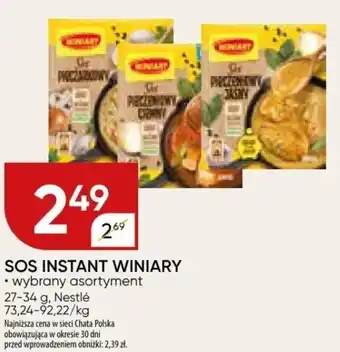 Chata Polska SOS INSTANT WINIARY 27-34 g oferta