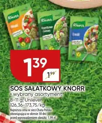 Chata Polska SOS SAŁATKOWY KNORR 8-11 g oferta