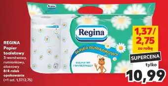 Kaufland REGINA Papier toaletowy 8/4 rolek oferta