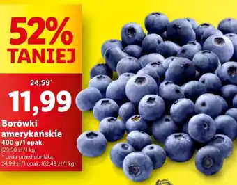 Lidl Borówki amerykańskie oferta