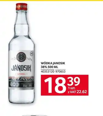 Selgros Wódka Janosik oferta