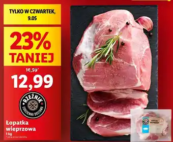 Lidl Łopatka wieprzowa Rzeźnik oferta