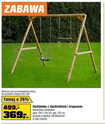 OBI Huśtawka oferta
