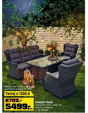 OBI Zestaw mebli oferta