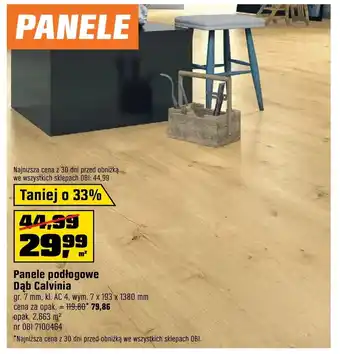 OBI Panele podłogowe oferta