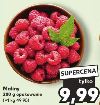 Kaufland Maliny 200 g oferta