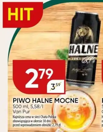 Chata Polska PIWO HALNE MOCNE 500 ml oferta