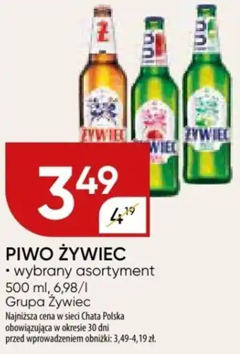 Chata Polska PIWO ŻYWIEC 500 ml oferta