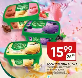 Chata Polska LODY ZIELONA BUDKA 1 L oferta